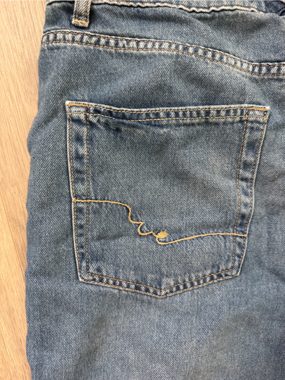 Free People We The Free Stride Straight’n Wide Jeans - Picture 5 of 7